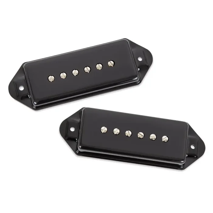 Seymour Duncan Vintage P90 Silencer Dog-Ear Pickup Set – Black Cover