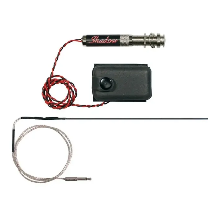 Shadow endpin preamp, with NFX pickup, acoustic guitar, 9v battery