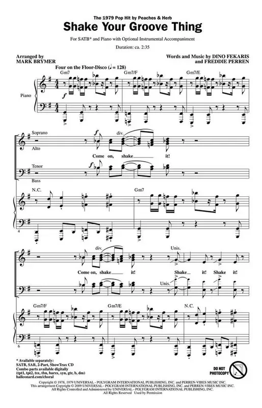 Shake your Groove Thing