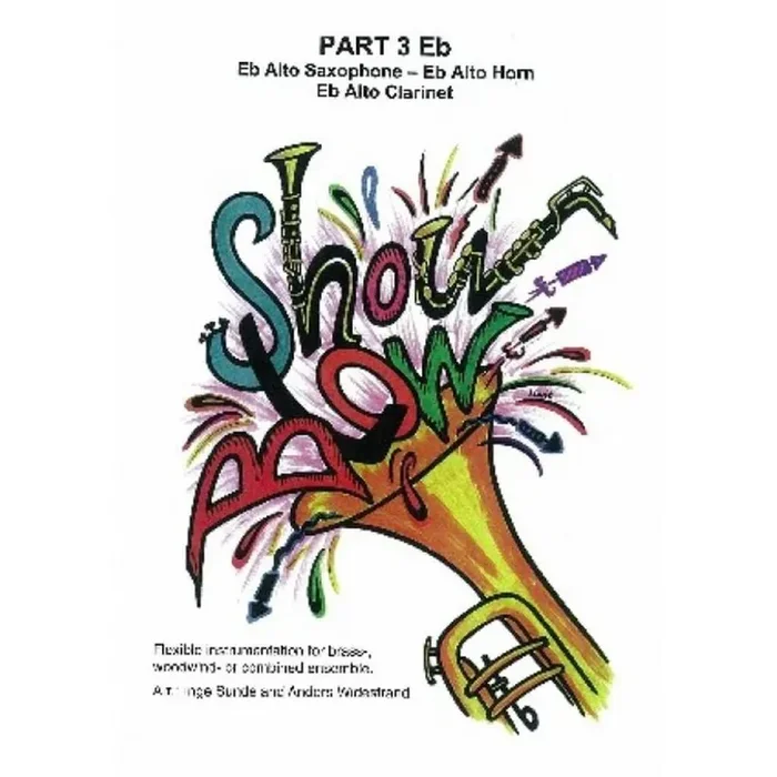 Showblow Folio 3 Eb Variables Ensemble