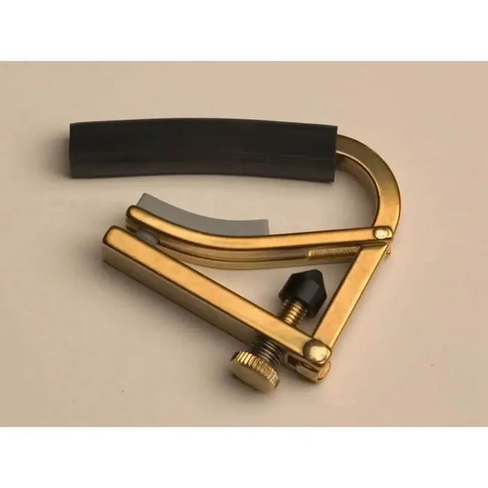 Shubb Original Series capo for 7.5″ radius fretboard, brass