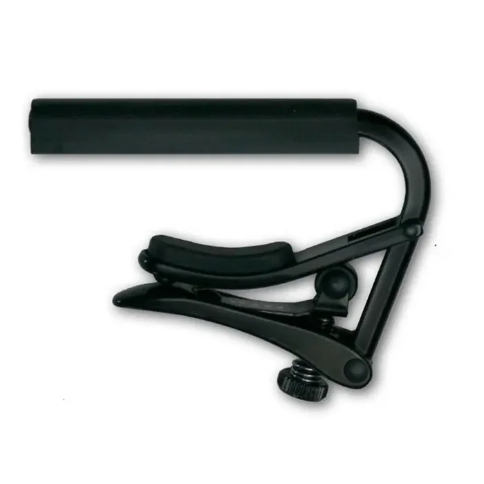 Shubb Standard Series capo for nylon string guitar, black chrome