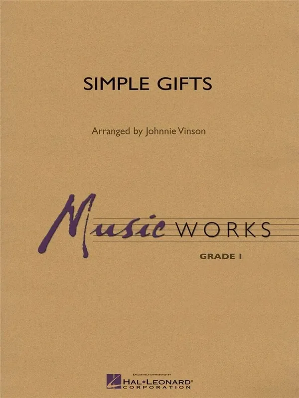 Simple Gifts (Arr. Johnnie Vinson) Blasorchester