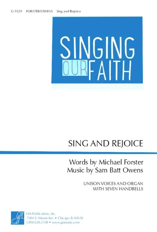 Sing and Rejoice Gemischter Chor mit Begleitung