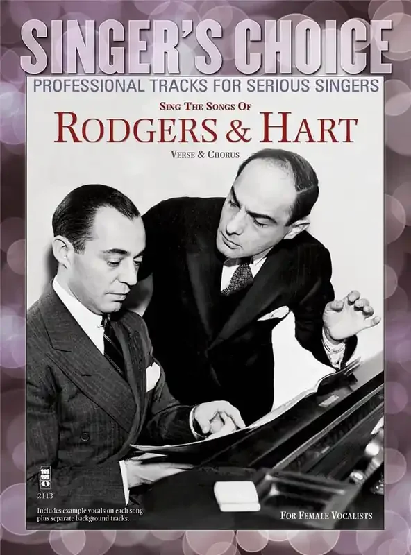 Sing the Songs of Rodgers & Hart Gesang Solo