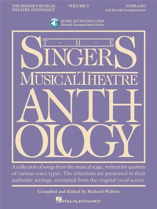 Singer‘s Musical Theatre Anthology – Volume 3 Gesang Solo