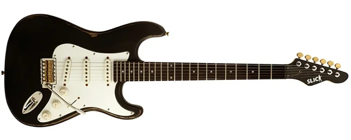 Slick SL 57 BK Elektro Gitarre