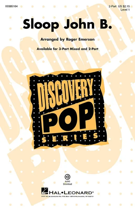 Sloop John B. Gemischter Chor mit Begleitung