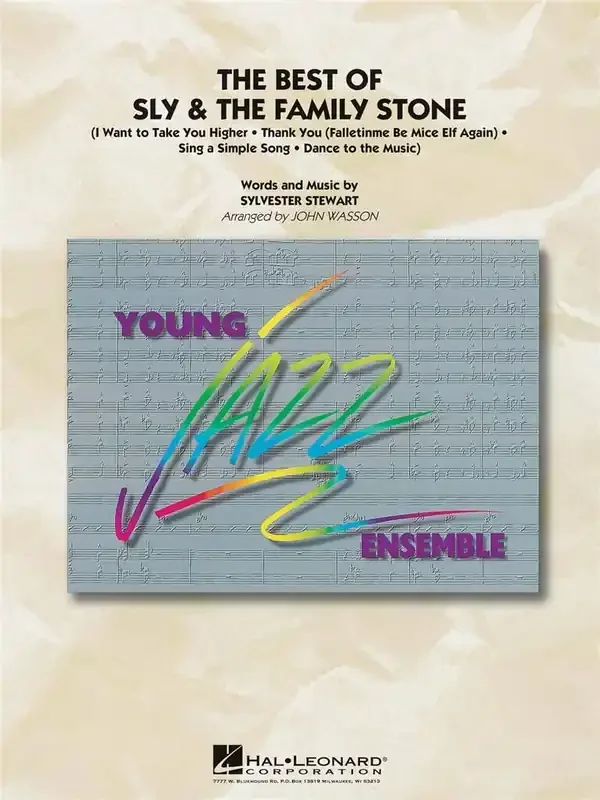 Sly and the Family Stone The Best of Sly & The Family Stone (Arr. John Wasson) Jazz Ensemble