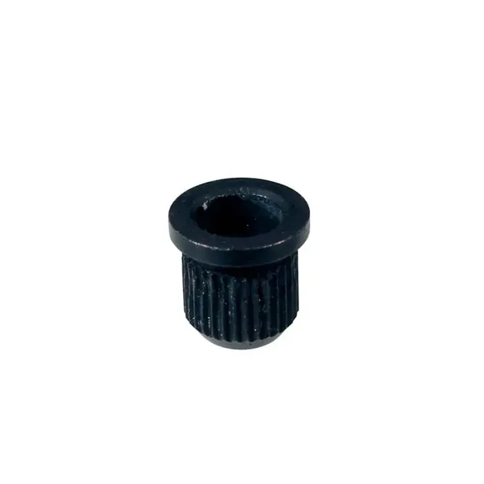 Snaarbus, zwart, Tele, 8,2mm diameter x 9,5mm, 6-pack