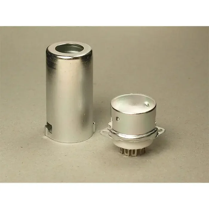 Socket Noval Ceramic, Chassis w/ Shield