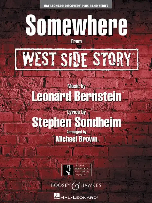 Somewhere (from West Side Story) Full Score Blasorchester