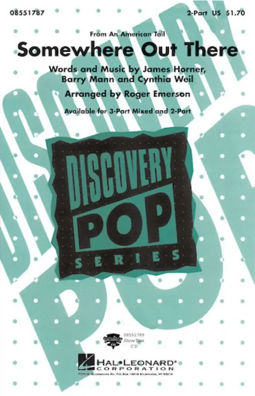 Somewhere Out There (Arr. Roger Emerson) Gemischter Chor mit Klavier/Orgel