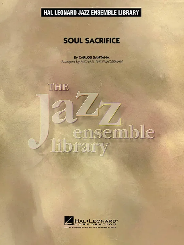 Soul Sacrifice (Arr. Michael Philip Mossman) Jazz Ensemble