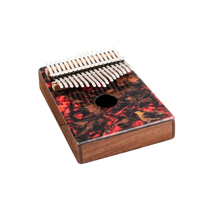 Sound Hole Designer Kalimba – Lava