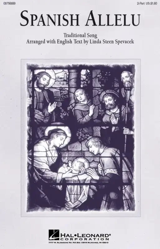 Spanish Allelu (Arr. Linda Spevacek) Frauenchor mit Begleitung