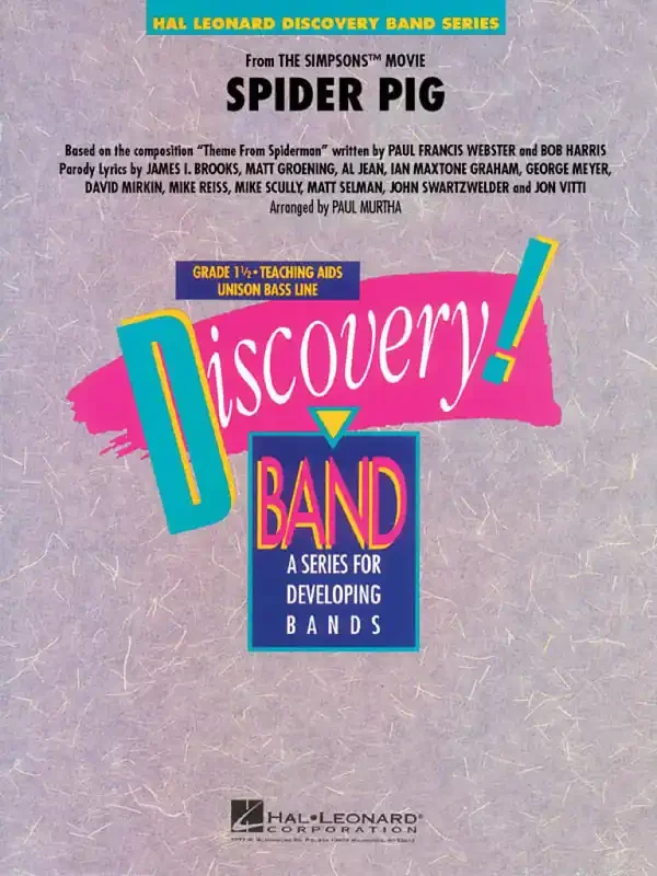 Spider Pig (Arr. Paul Murtha) Blasorchester