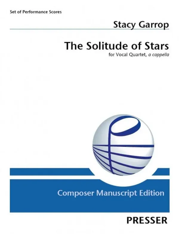 Stacy Garrop The Solitude of Stars Gemischter Chor mit Begleitung