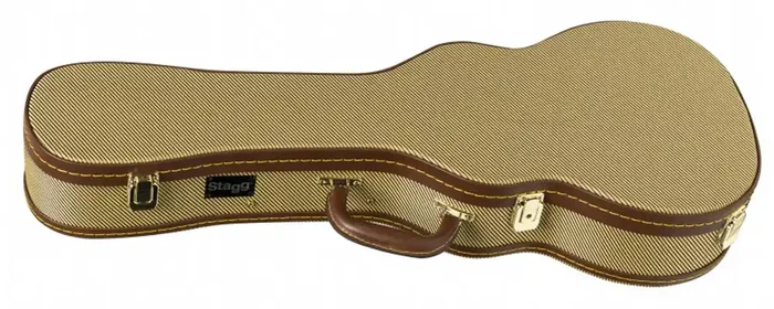 Stagg GCX-UKT GD 27″Case Tenor Ukulele