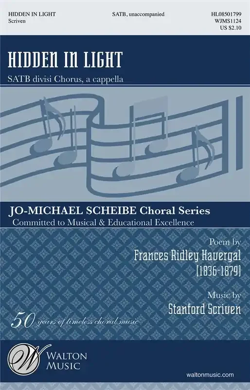 Stanford Scriven Hidden in Light Gemischter Chor A cappella