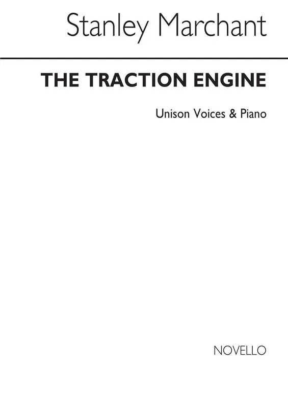 Stanley Marchant Traction Engine Gesang mit Klavier