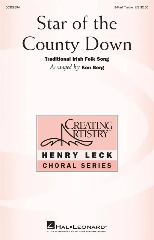 Star of the County Down (Arr. Ken Berg) Frauenchor mit Begleitung