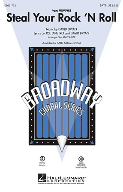 Steal Your Rock ‘n Roll (Arr. Mac Huff) Gemischter Chor mit Begleitung