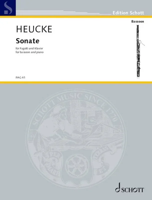 Stefan Heucke Sonate op. 114, 4 Fagott mit Begleitung
