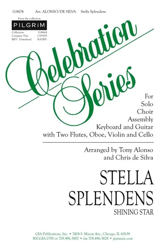 Stella Splendens/Splendid Star (Arr. Tony Alonso) Gemischter Chor mit Klavier/Orgel