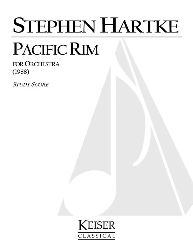 Stephen Hartke Pacific Rim Orchester