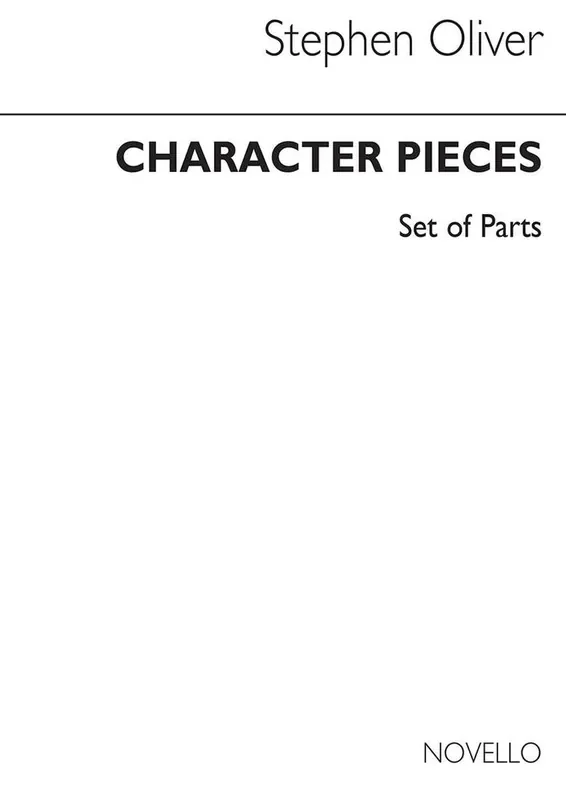 Stephen Oliver Character Pieces For Wind (Parts) Bläserensemble