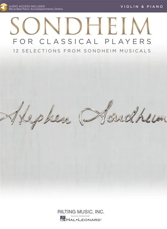 Stephen Sondheim Sondheim for Classical Players Violine mit Begleitung