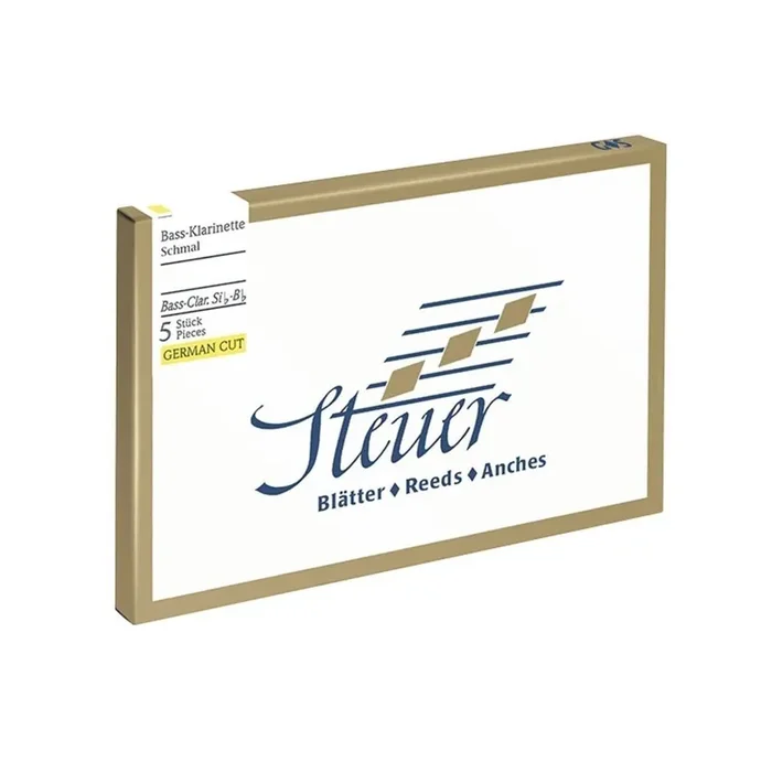 Steuer Blatt Bass Klarinette Solo White Line 3