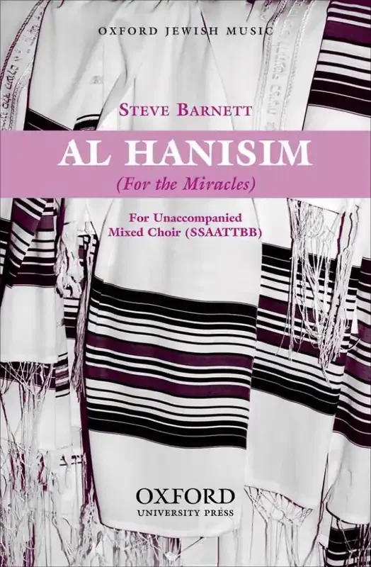 Steve Barnett Al hanisim (For the miracles) Gemischter Chor mit Begleitung