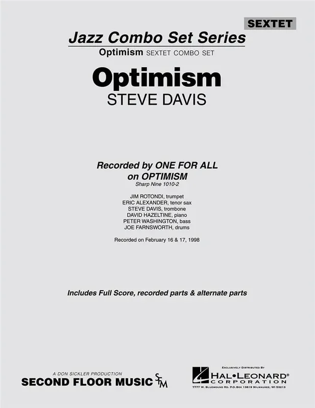 Steve Davis Optimism Jazz Ensemble