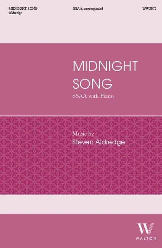 Steven Aldredge Midnight Song Frauenchor mit Klavier/Orgel