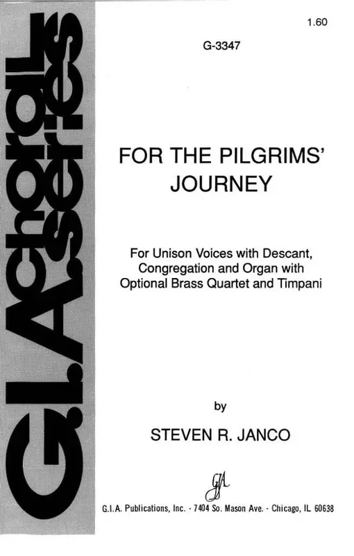 Steven Janco For the Pilgrims‘ Journey Gemischter Chor mit Begleitung