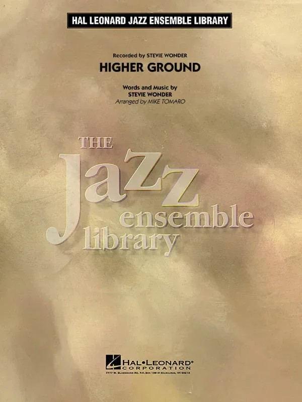 Stevie Wonder Higher Ground (Arr. Mike Tomaro) Jazz Ensemble
