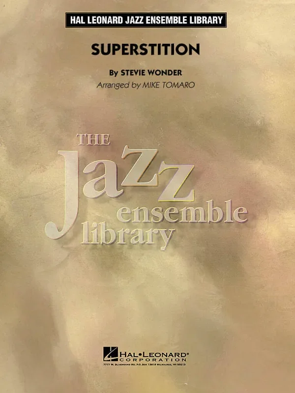 Stevie Wonder Superstition (Arr. Mike Tomaro) Jazz Ensemble