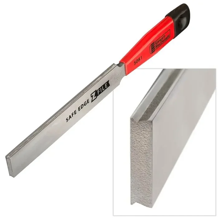 StewMac Safe Edge Z-File fret crowning file, 300-grit