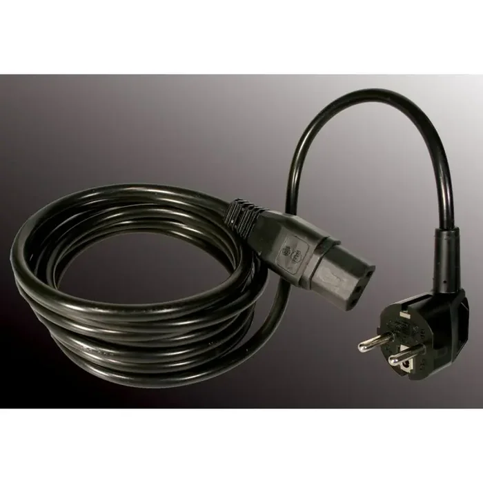 Stroomkabel 2,5 m black