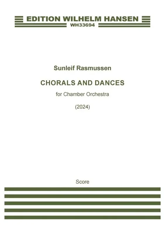 Sunleif Rasmussen Chorals And Dances Orchester