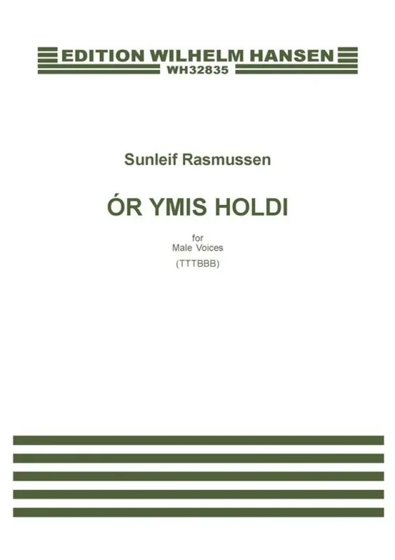 Sunleif Rasmussen Ór Ymis Holdi Männerchor mit Begleitung