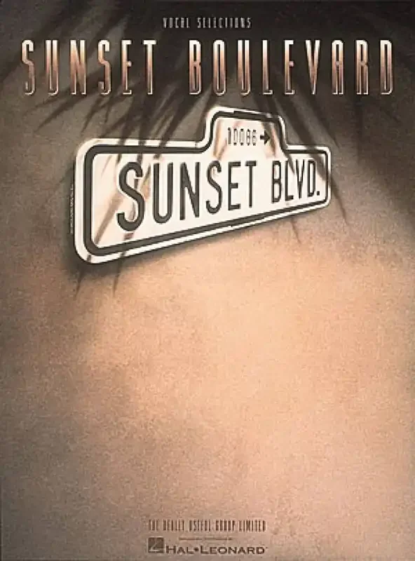 Sunset Boulevard Klavier, Gesang, Gitarre (Songbooks)