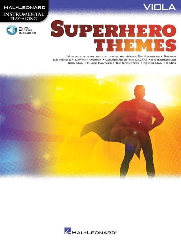 Superhero themes Viola Solo