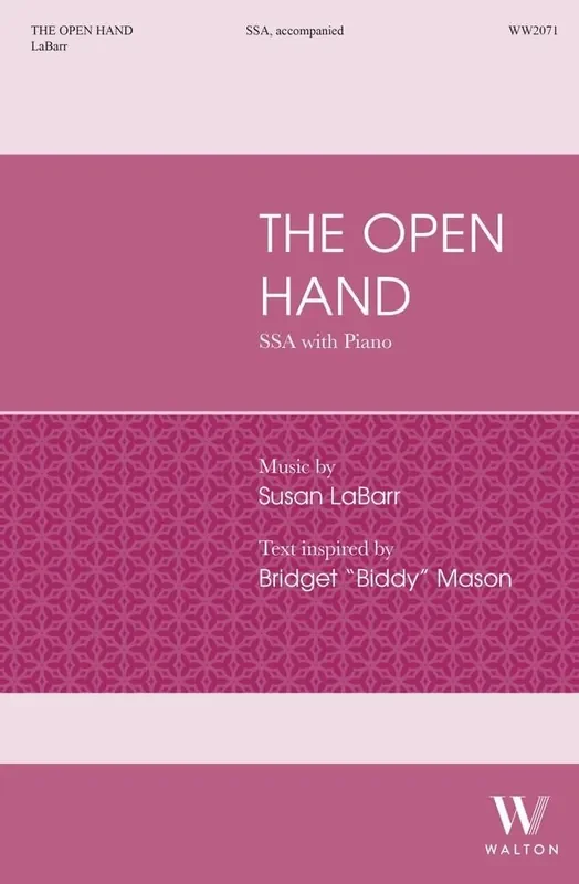 Susan LaBarr The Open Hand Frauenchor mit Klavier/Orgel