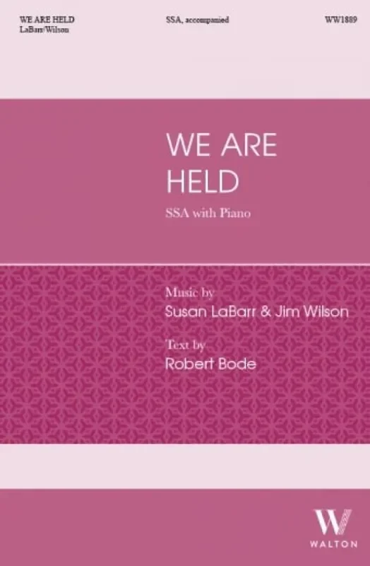 Susan LaBarr We Are Held Frauenchor mit Klavier/Orgel
