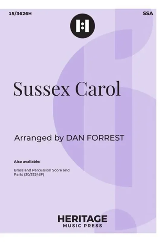 Sussex Carol (Arr. Dan Forrest) Frauenchor mit Klavier/Orgel