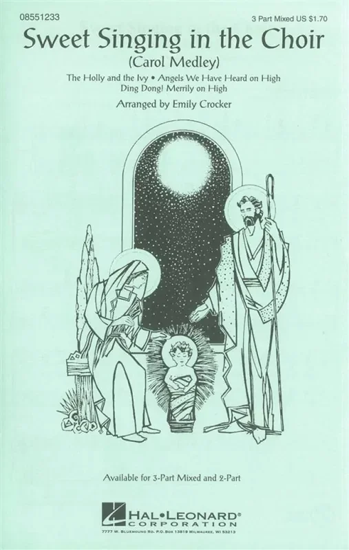 Sweet Singing in the Choir (Arr. Emily Crocker) Gemischter Chor mit Klavier/Orgel