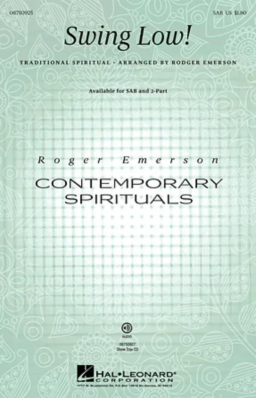 Swing Low! (Arr. Roger Emerson) Gemischter Chor mit Begleitung